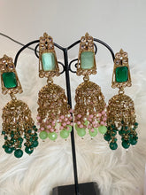 Load image into Gallery viewer, 'ASIS' ANTIQUE GOLD and Pearl Earrings - Various colours