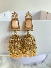 Load image into Gallery viewer, 'ASIS' ANTIQUE GOLD and Pearl Earrings - Various colours