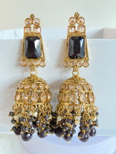 Load image into Gallery viewer, 'ASIS' ANTIQUE GOLD and Pearl Earrings - Various colours