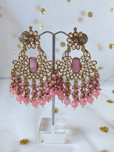 Load image into Gallery viewer, 'GILLY' ANTIQUE GOLD and Pearl Earrings - Various colours