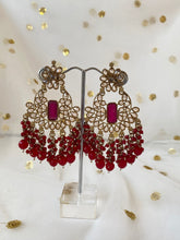 Load image into Gallery viewer, 'GILLY' ANTIQUE GOLD and Pearl Earrings - Various colours