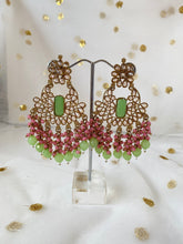 Load image into Gallery viewer, 'GILLY' ANTIQUE GOLD and Pearl Earrings - Various colours