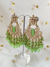 Load image into Gallery viewer, 'GILLY' ANTIQUE GOLD and Pearl Earrings - Various colours