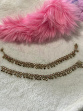 Load image into Gallery viewer, Anklets - Single Chain Polki Beauty round and oval