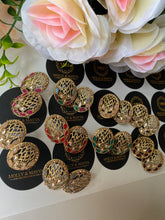 Load image into Gallery viewer, ADA Light weight Round Stud Earrings - Various colours