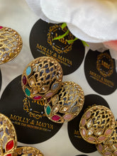 Load image into Gallery viewer, ADA Light weight Round Stud Earrings - Various colours