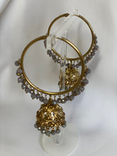 Load image into Gallery viewer, Patola Jhumka Bali