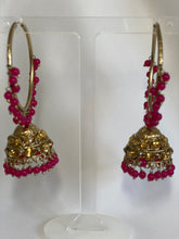 Load image into Gallery viewer, Patola Jhumka Bali