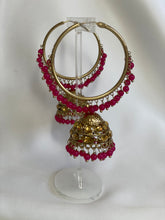 Load image into Gallery viewer, Patola Jhumka Bali