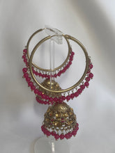 Load image into Gallery viewer, Patola Jhumka Bali