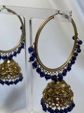 Load image into Gallery viewer, Patola Jhumka Bali