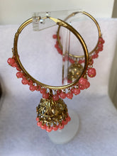 Load image into Gallery viewer, Patola Jhumka Bali