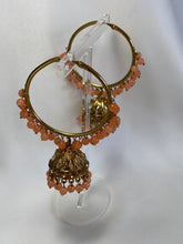 Load image into Gallery viewer, Patola Jhumka Bali