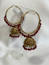 Load image into Gallery viewer, Patola Jhumka Bali