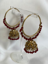 Load image into Gallery viewer, Patola Jhumka Bali