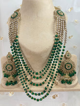 Load image into Gallery viewer, Amber Necklace Set - Antique Gold