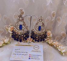 Load image into Gallery viewer, ‘GILLY' ANTIQUE GOLD Earrings with Mirror- Various colours