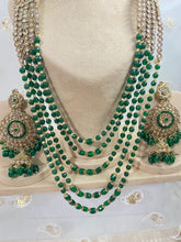 Load image into Gallery viewer, Amber Necklace Set - Antique Gold