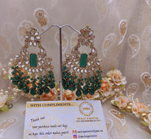 Load image into Gallery viewer, ‘GILLY' ANTIQUE GOLD Earrings with Mirror- Various colours