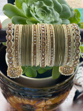 Load image into Gallery viewer, Sage Green BANGLE SET
