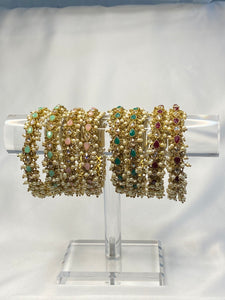 Arm Cluster Polki Bangles