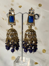 Load image into Gallery viewer, &#39;ASIS&#39; ANTIQUE GOLD Mirror and Pearl Earrings - Various colours
