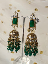 Load image into Gallery viewer, &#39;ASIS&#39; ANTIQUE GOLD Mirror and Pearl Earrings - Various colours
